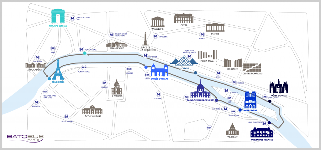 Fahrplan Batobus