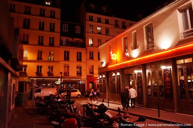 Paris-Viertel Ausgehen Oberkampf