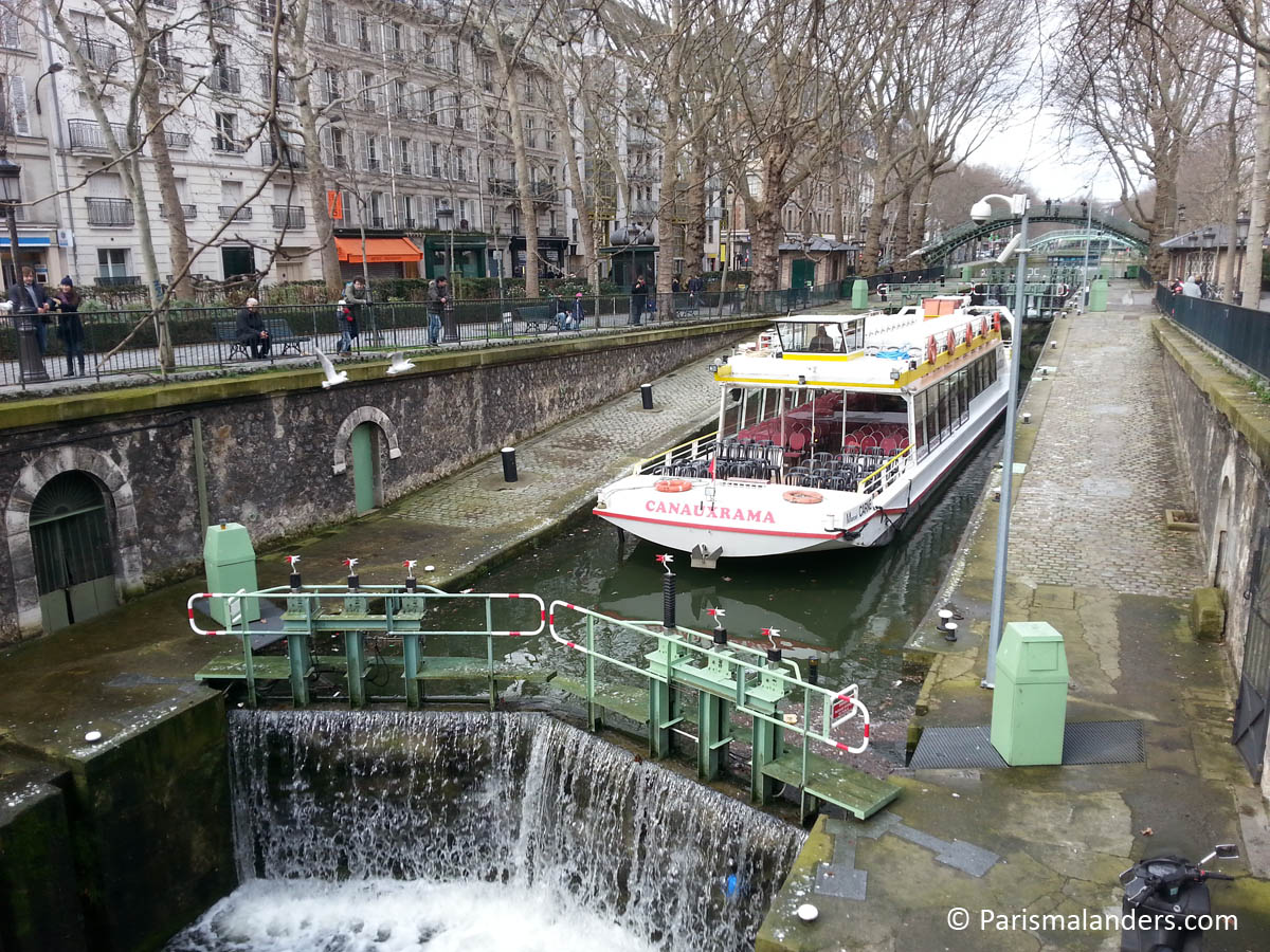 Canal Saint-Martin Paris mal anders