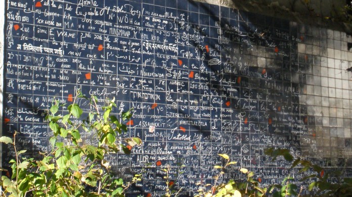 Je t'aime Mauer 1 Geheimtipp Paris