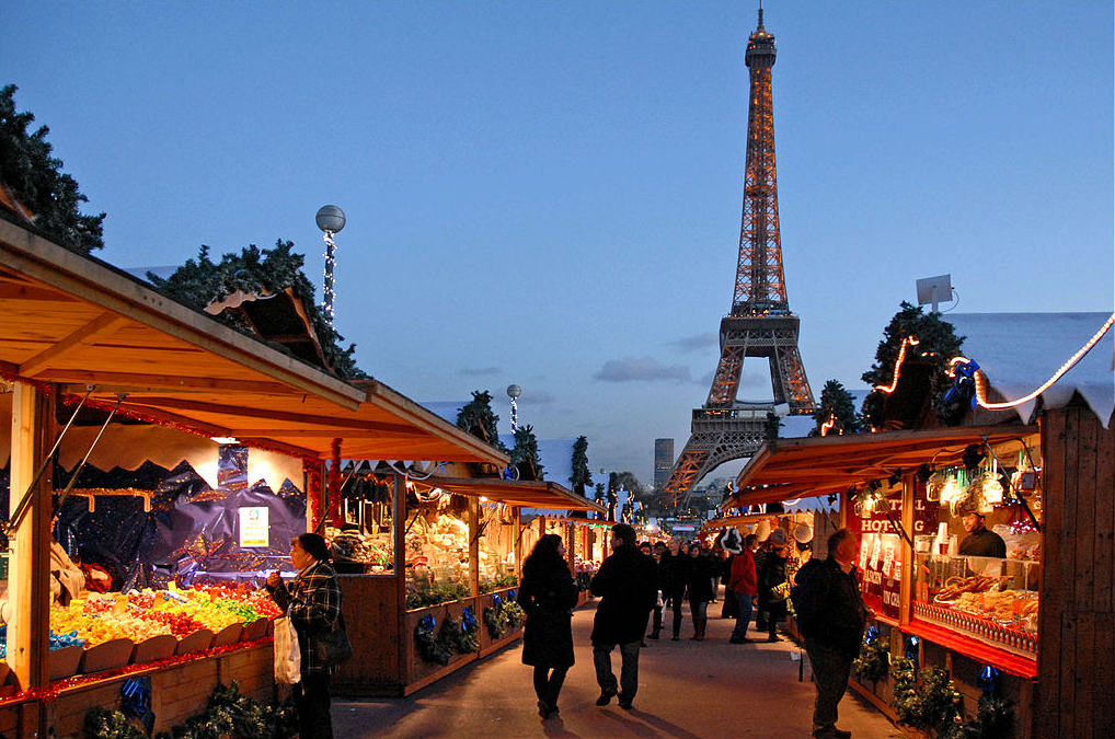 Weihnachtsmarkt Eiffelturm