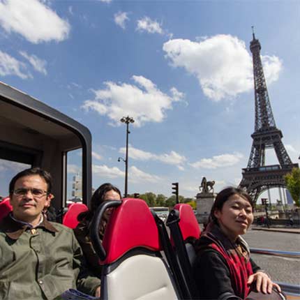 Bus-Stadtrundfahrt-Paris-Ticket