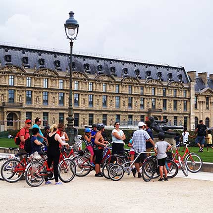 Fahrradtour-Paris-Karte