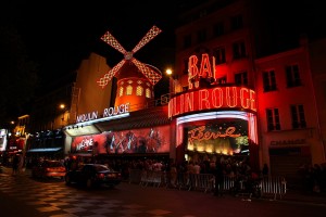 Paris Moulin Rouge Kabarett