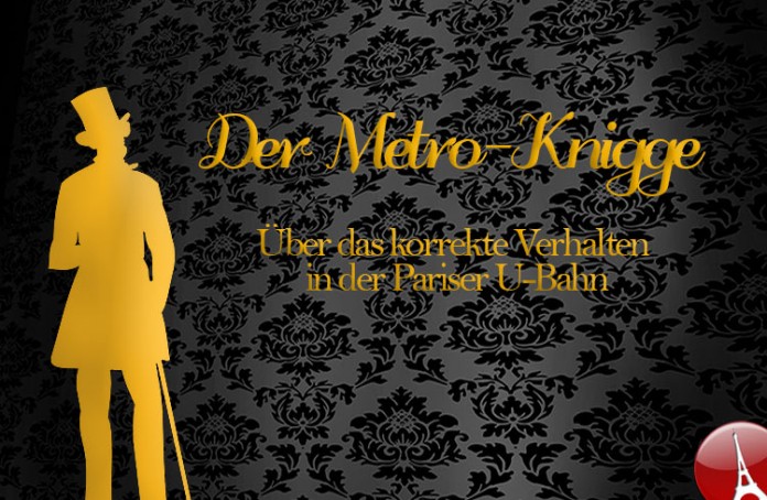 Paris Metro Knigge Verhaltensregeln