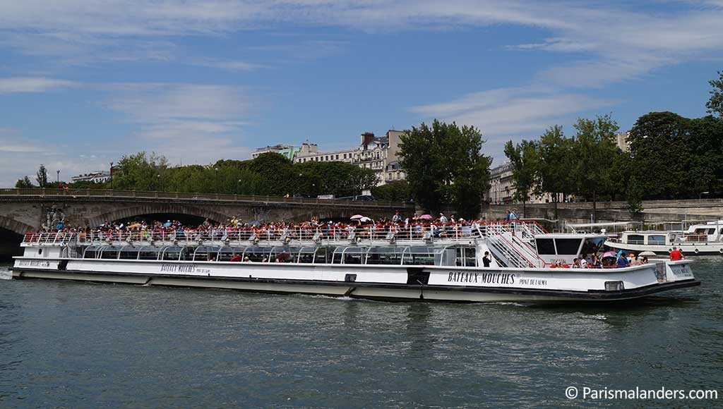 Bateaux Mouches Schifffahrt Seine Paris