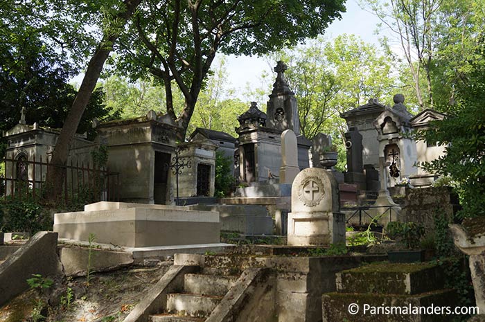 Friedhof Pere Lachaise Graeber