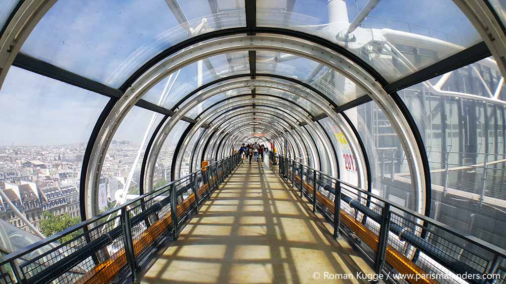 Rolltreppe Centre Pompidou (1)