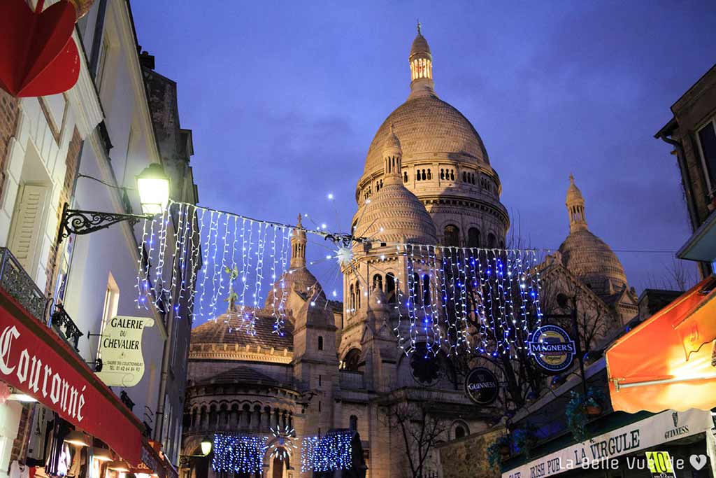 Weihnachten Paris Viertel Montmartre