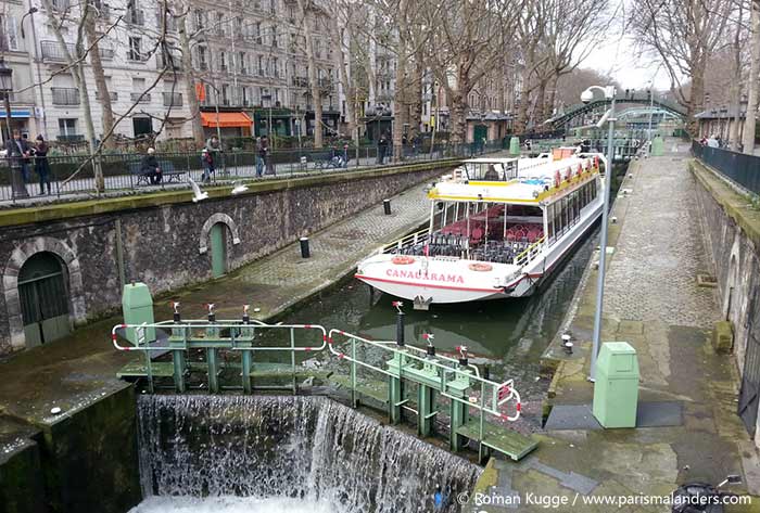 Canal Saint Martin Paris Valentinstag