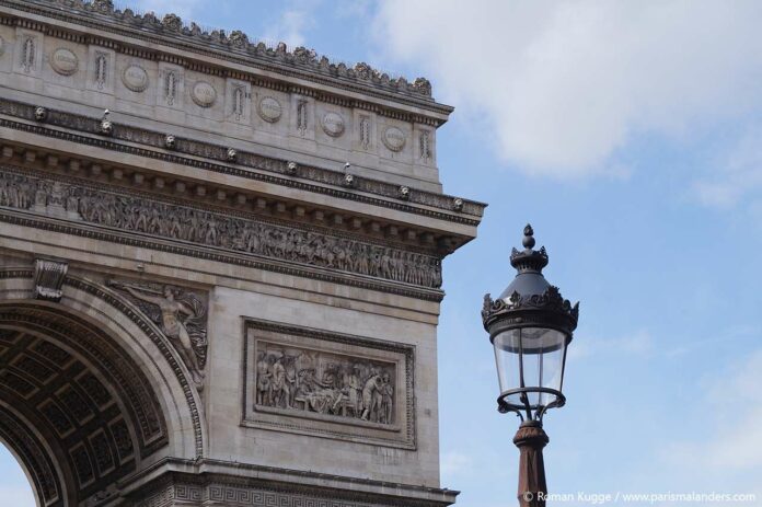 Triumphbogen Arc de Triomphe Paris