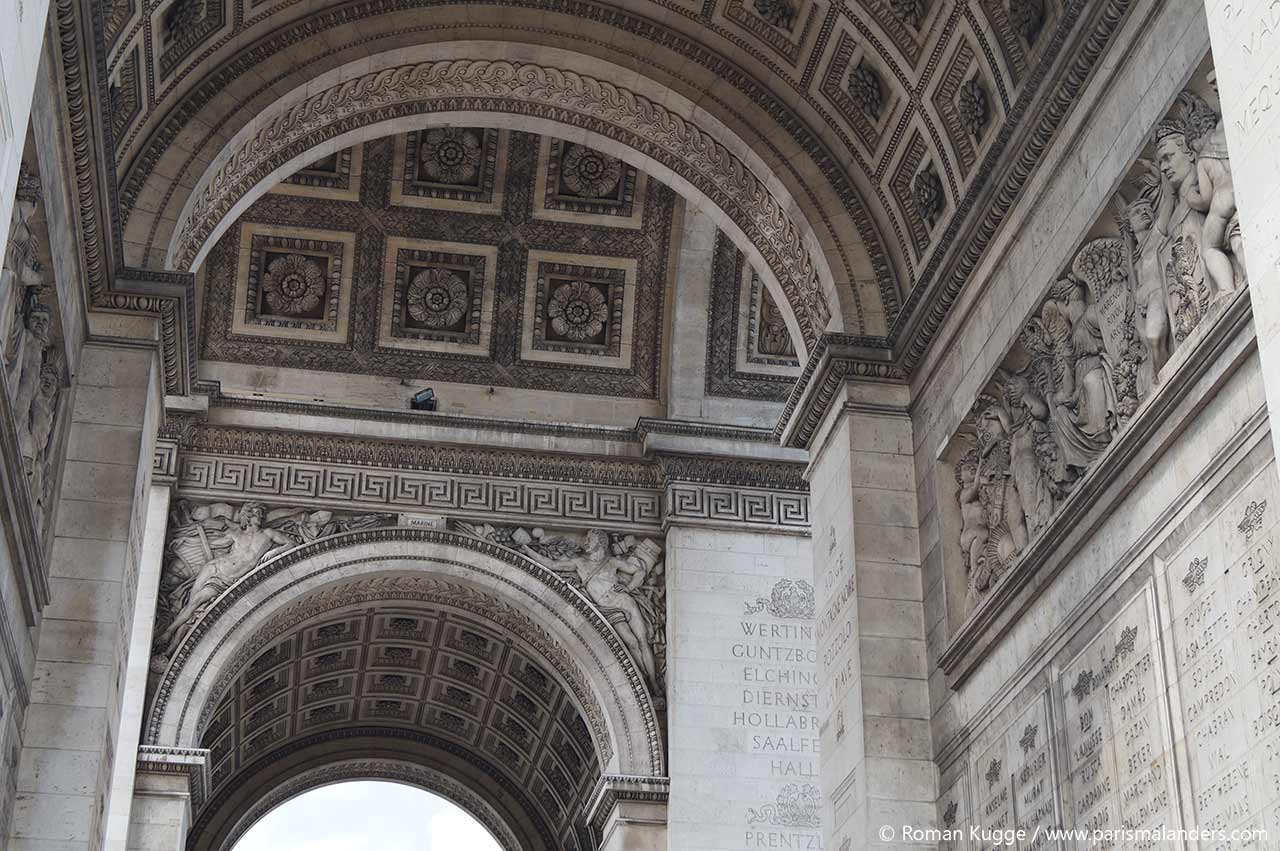 Triumphbogen Arc de Triomphe Paris