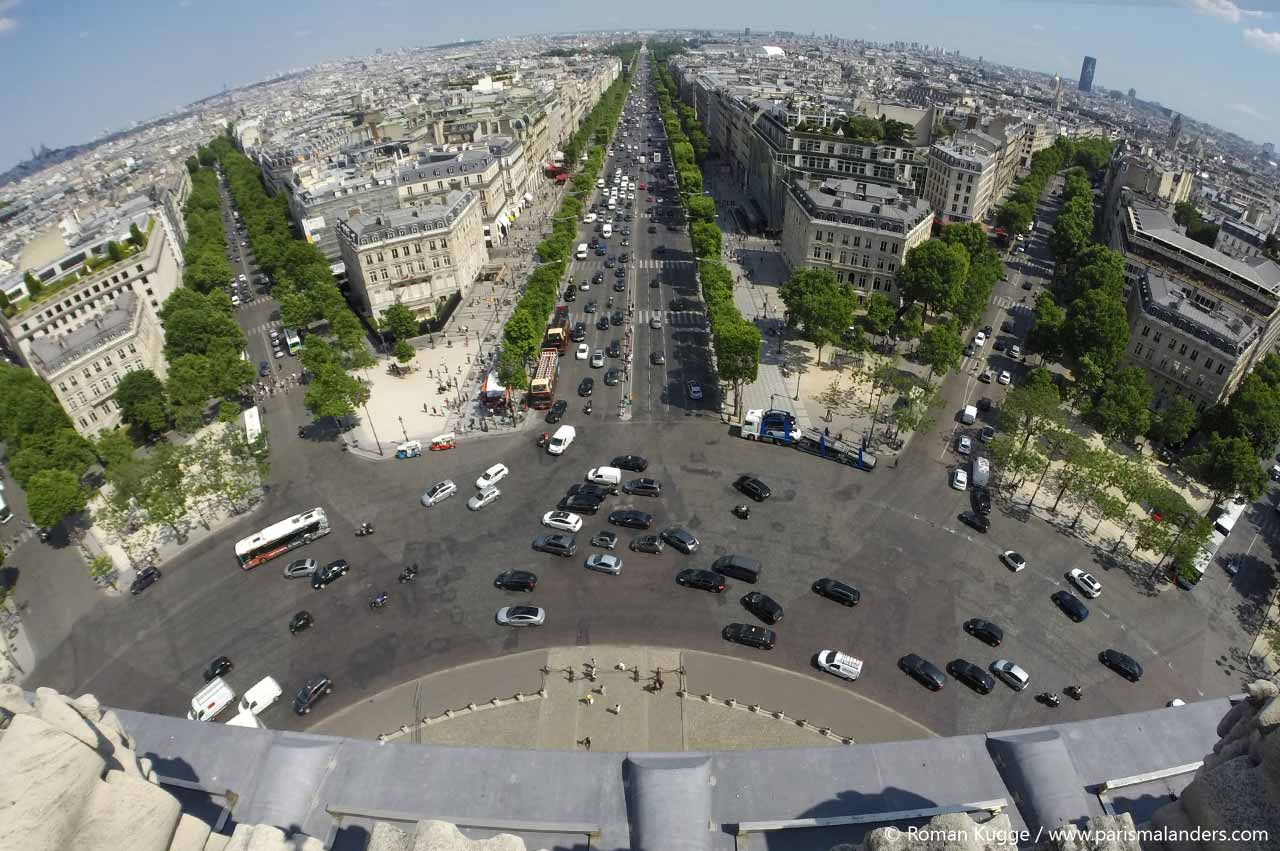 Triumphbogen Arc de Triomphe Paris