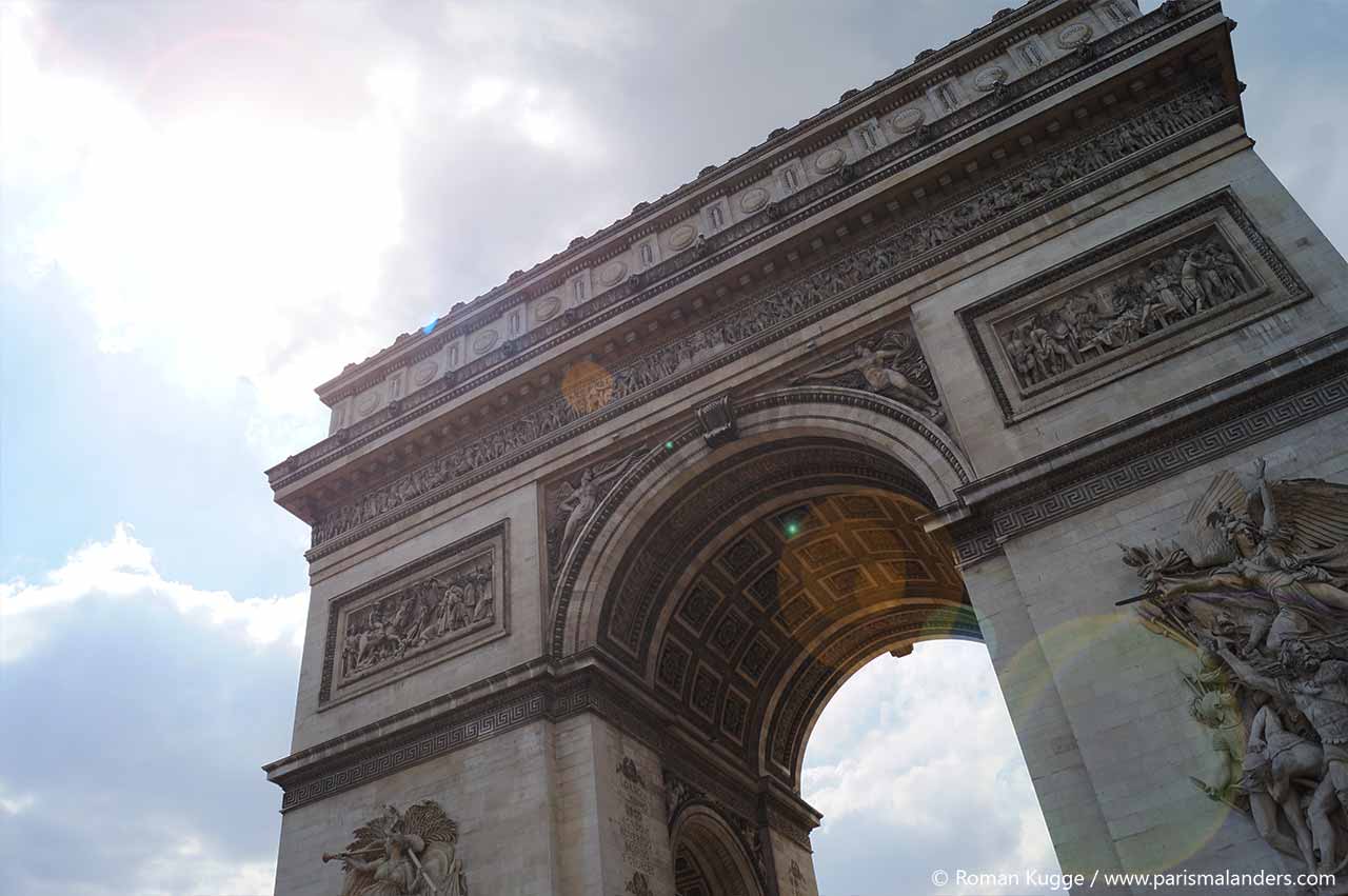 Triumphbogen Arc de Triomphe Paris