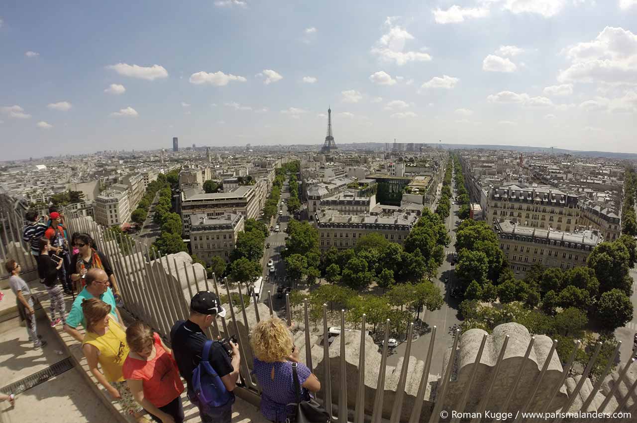 Triumphbogen Arc de Triomphe Paris