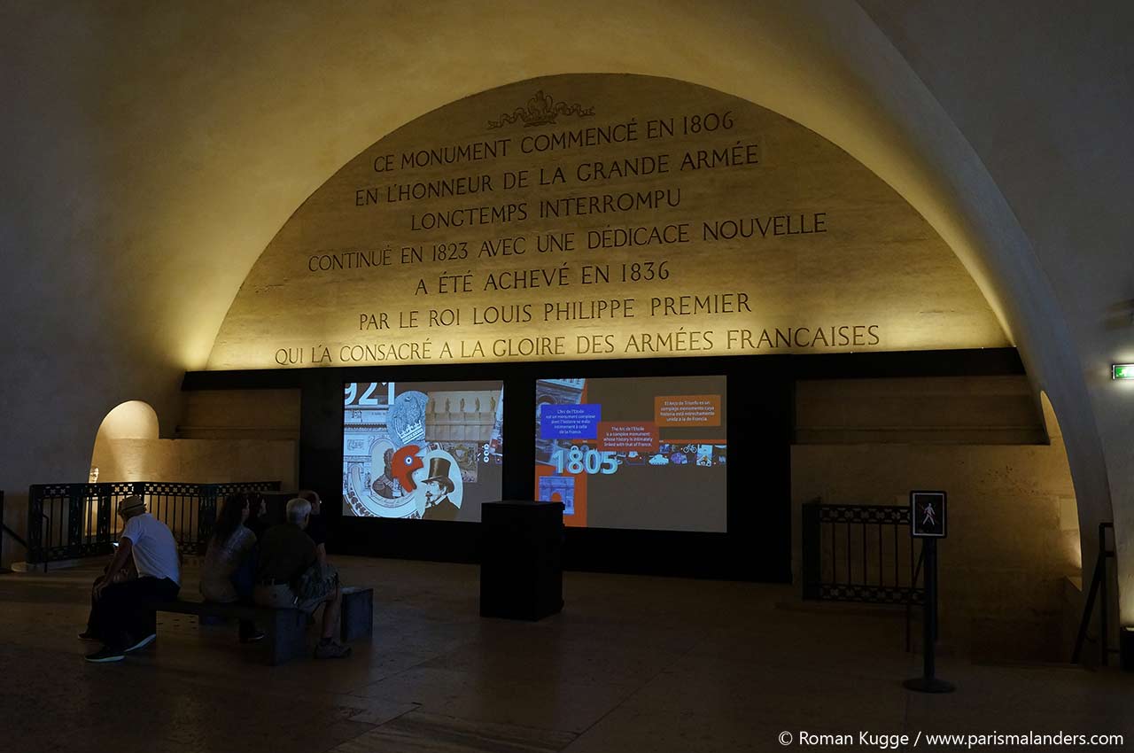 Triumphbogen Arc de Triomphe Paris
