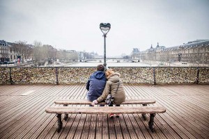 Valentinstag in Paris