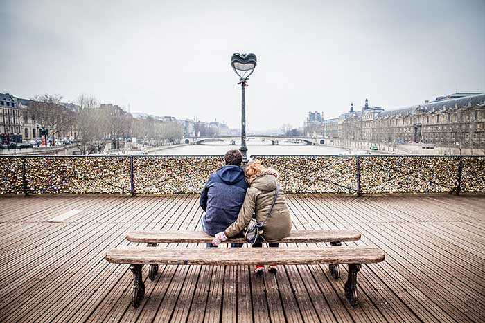 Valentinstag in Paris