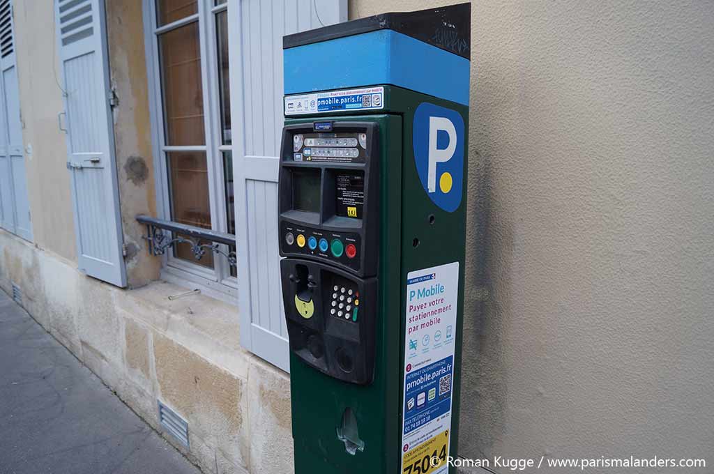 Parkscheinautomat Ticketautomat Paris