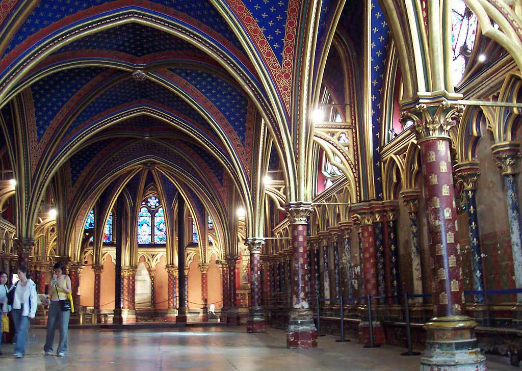 Sainte Chapelle Paris Innen