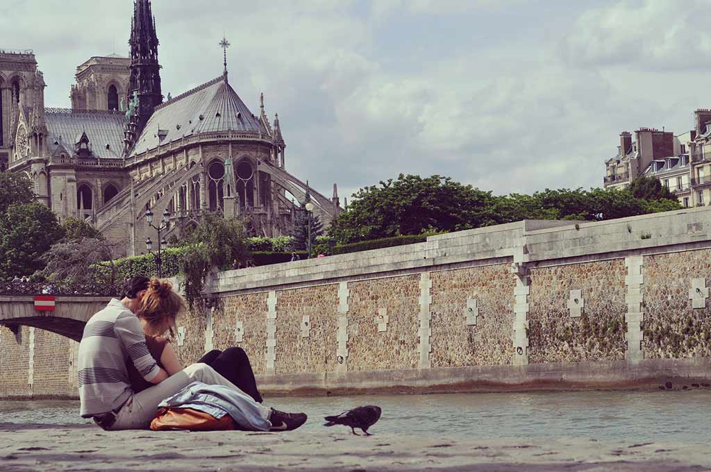 Valentinstag in Paris