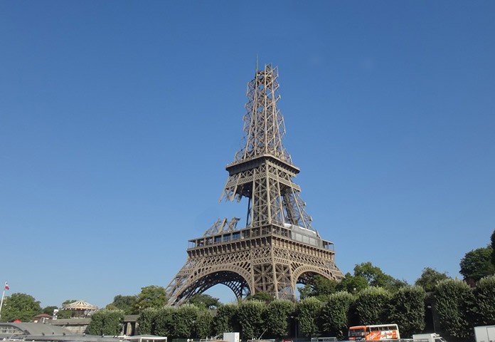 Eiffelturm Abbau