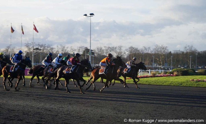 Rennen Pferde Vincennes