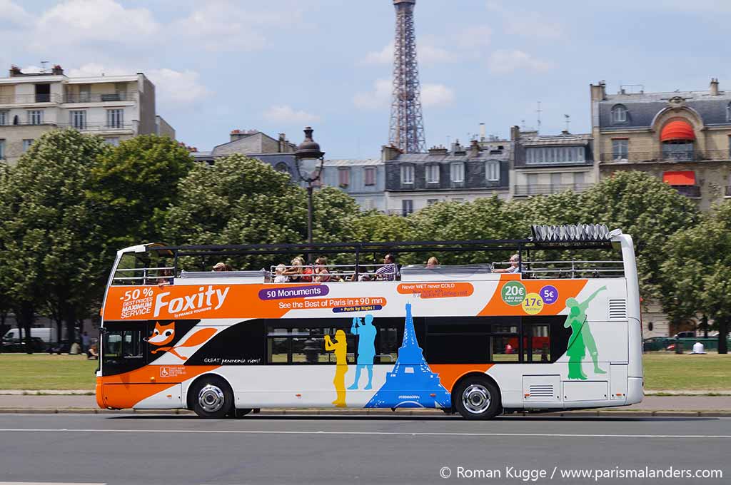 Hop On Hop Off Stadtrundfahrten Paris Foxity