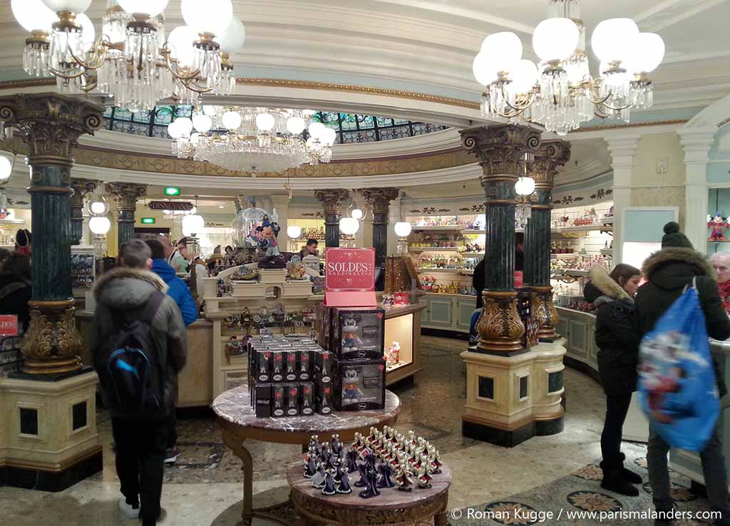 Souvenir Geschaeft Shop Disneyland Paris