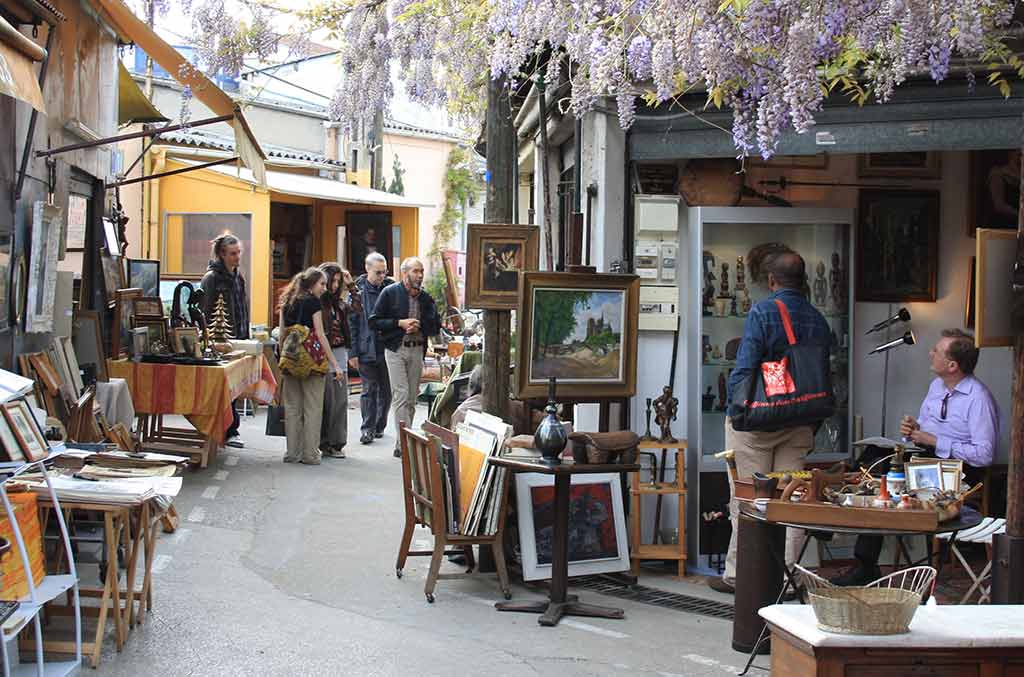 Flohmarkt Paris Puces Saint-Ouen