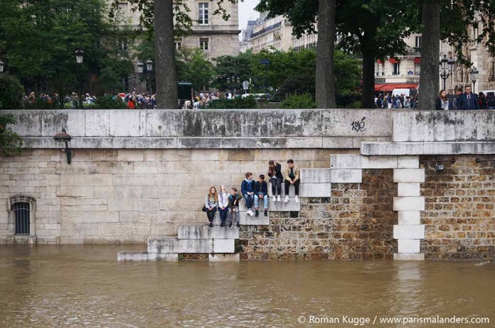 Hochwasser in Paris