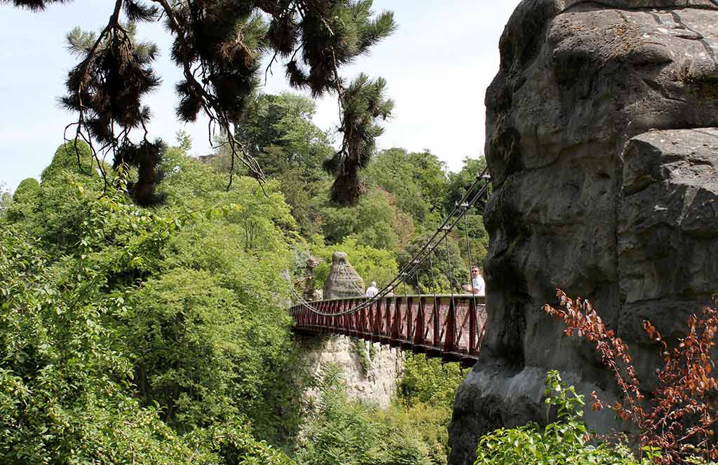 Park des Buttes Chaumont in Paris