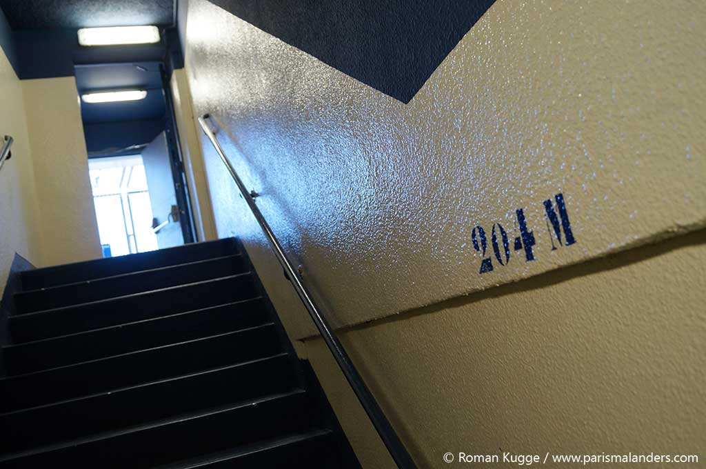 Rollstuhl Tour Montparnasse behindertengerecht Treppe Turm