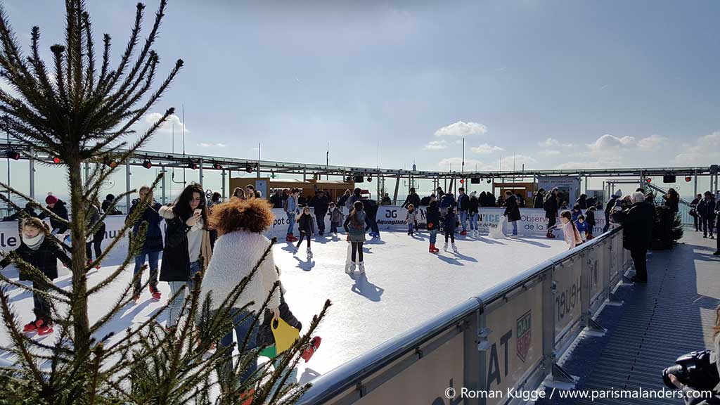 Schlittschuhlaufen Turm Tour Montparnasse