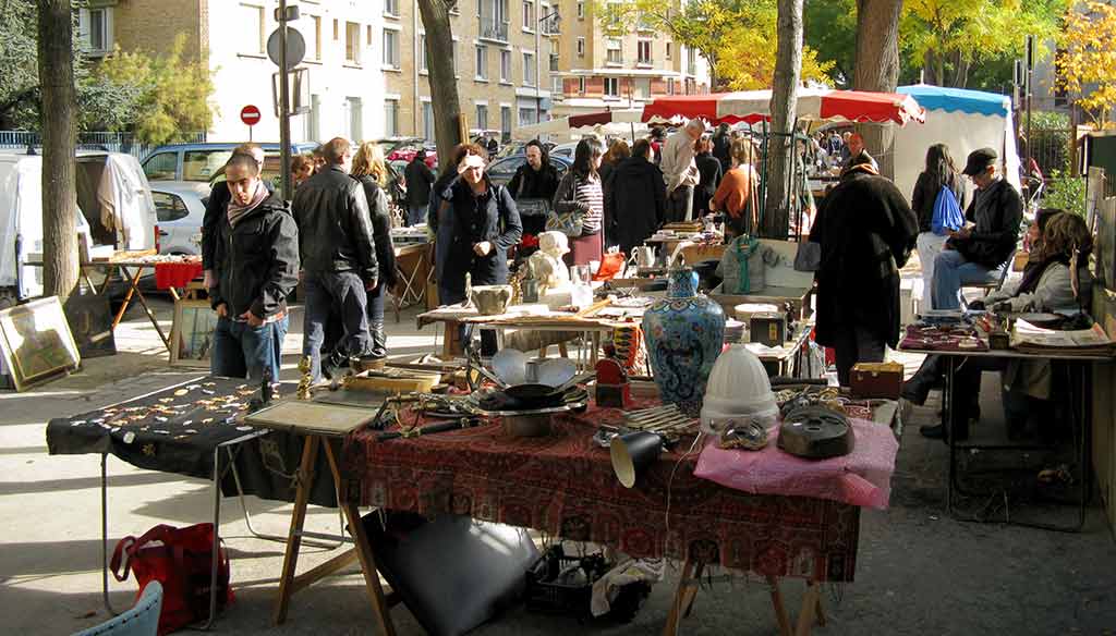 Troedelmarkt Paris Puces de Vanves