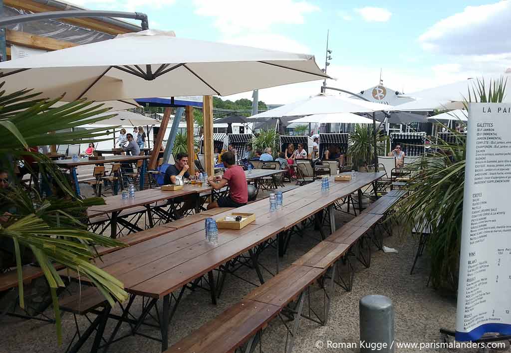 Beachbar Paris Quai de la Gare