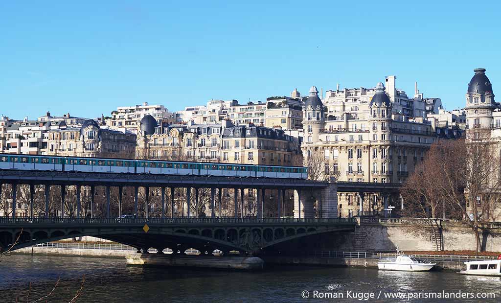 Brücke Pont Bir Hakeim Paris