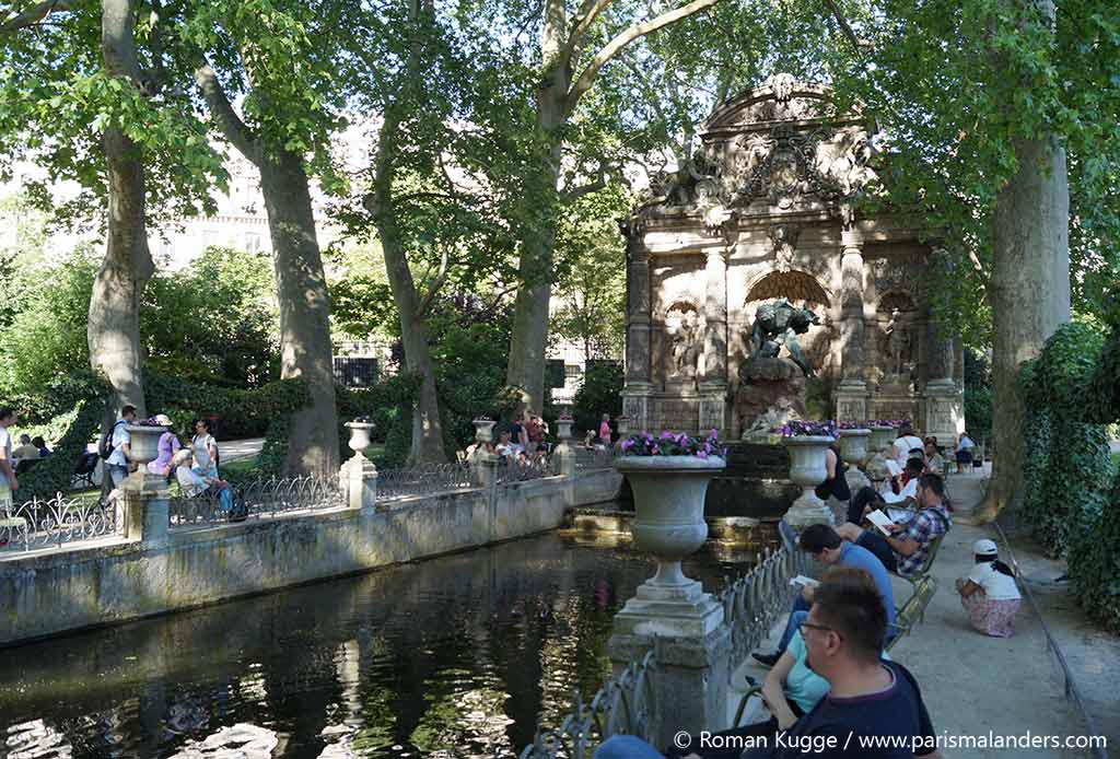 Medici Brunnen Fontaine de Medicis Paris