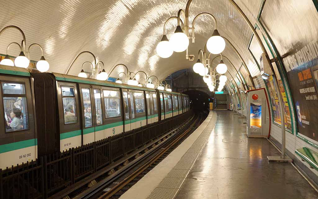 Metrostation Cite Paris