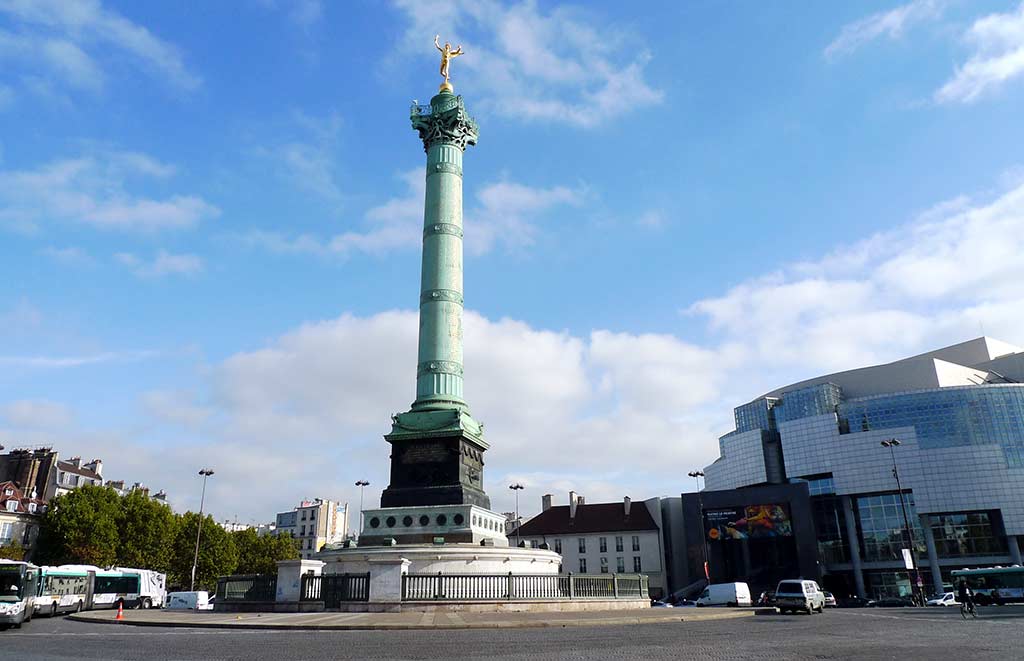 Place de la Bastille Platz Paris