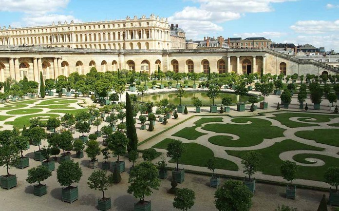 Schlosspark Garten Versailles