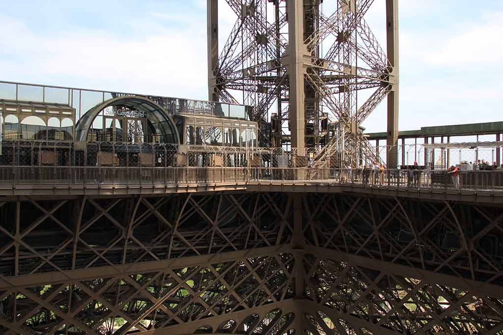 1 Stockwerk Eiffelturm Etage Hoehe