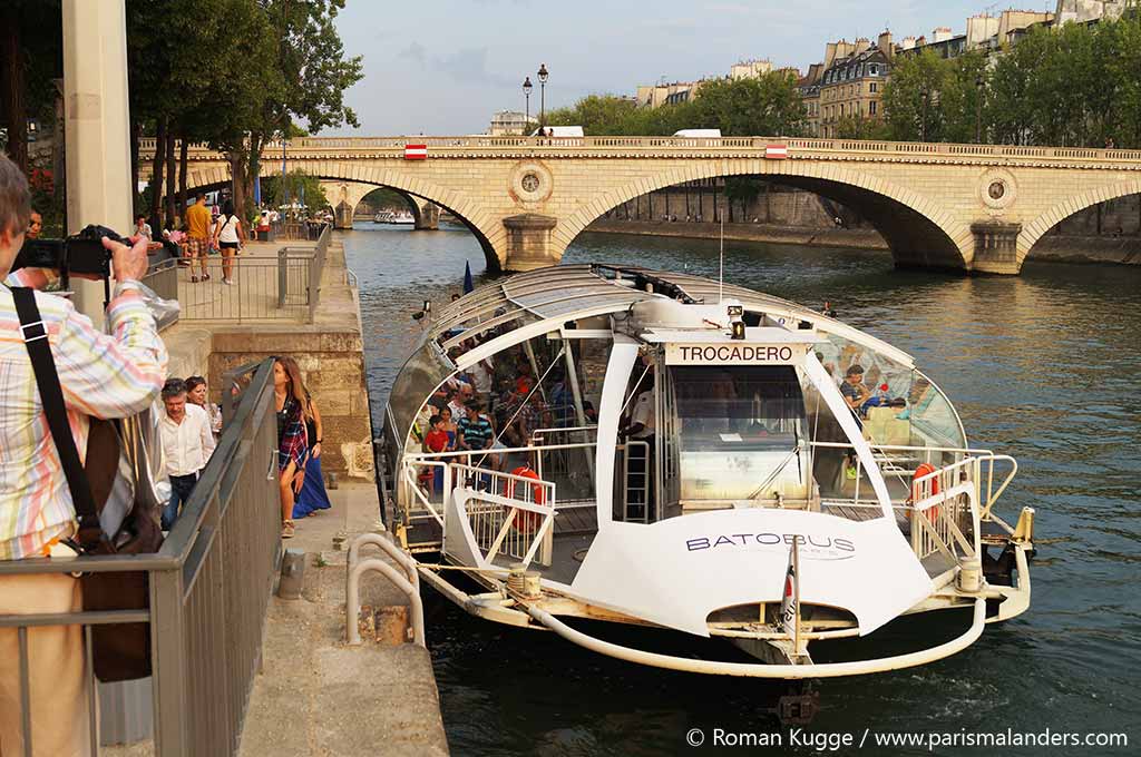 Batobus Paris Haltestelle Station