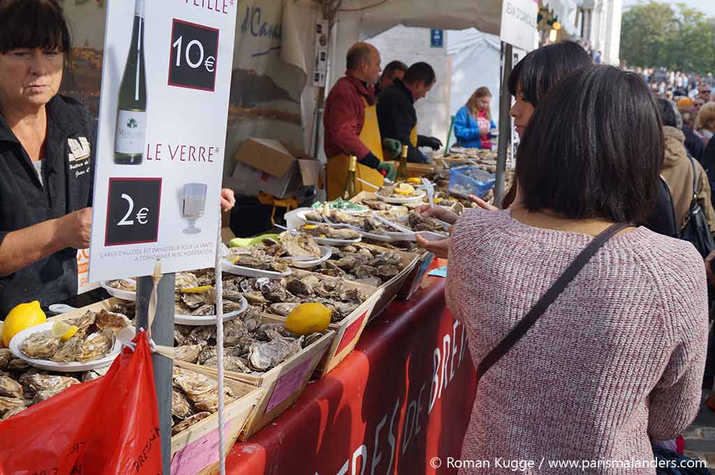 Austern Weinfest Montmartre