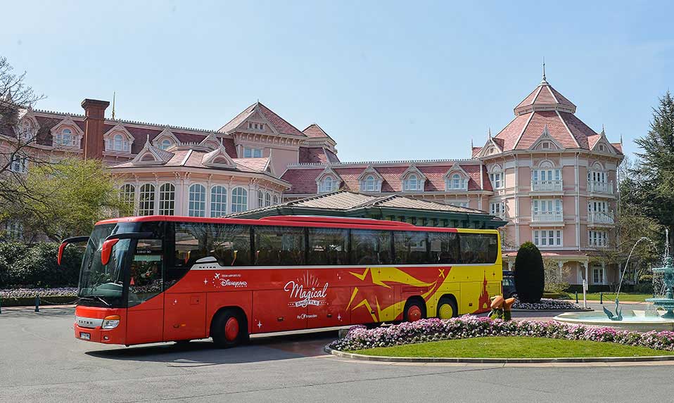 Flughafentransfer Paris Disneyland Magical Shuttle