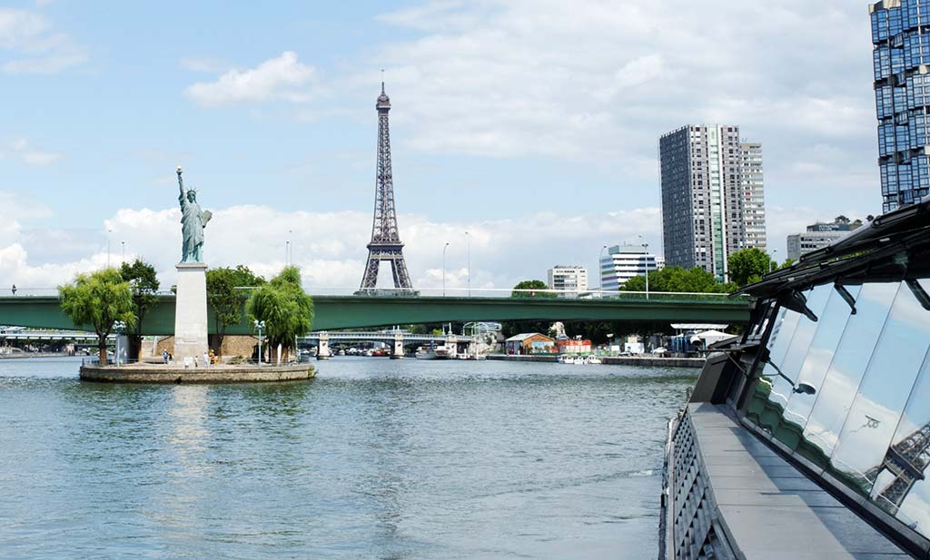 Freiheitsstatue Ile aux Cygnes Paris