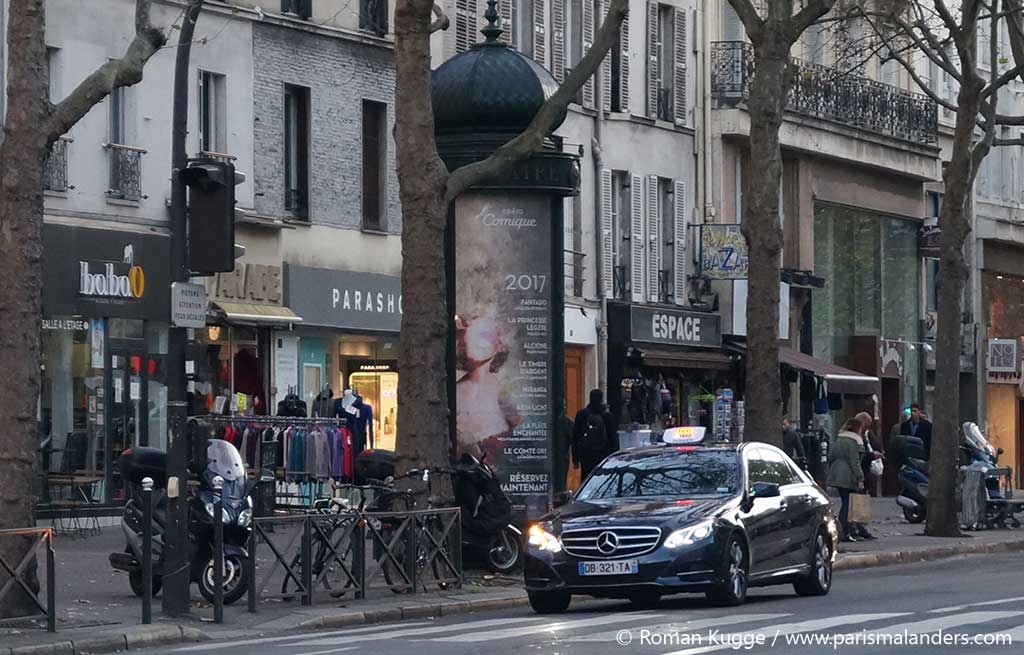 Taxi in Paris