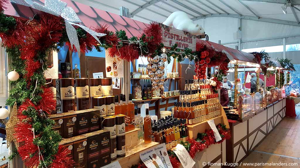 Weihnachtsmarkt Elsass Bahnhof Gare de l'Est Paris