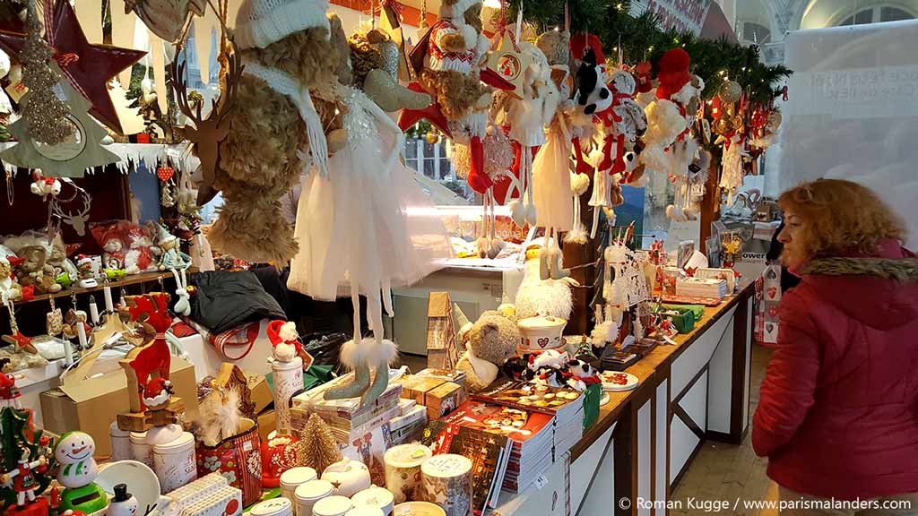 Weihnachtsmarkt Elsass Bahnhof Gare de l'Est Paris