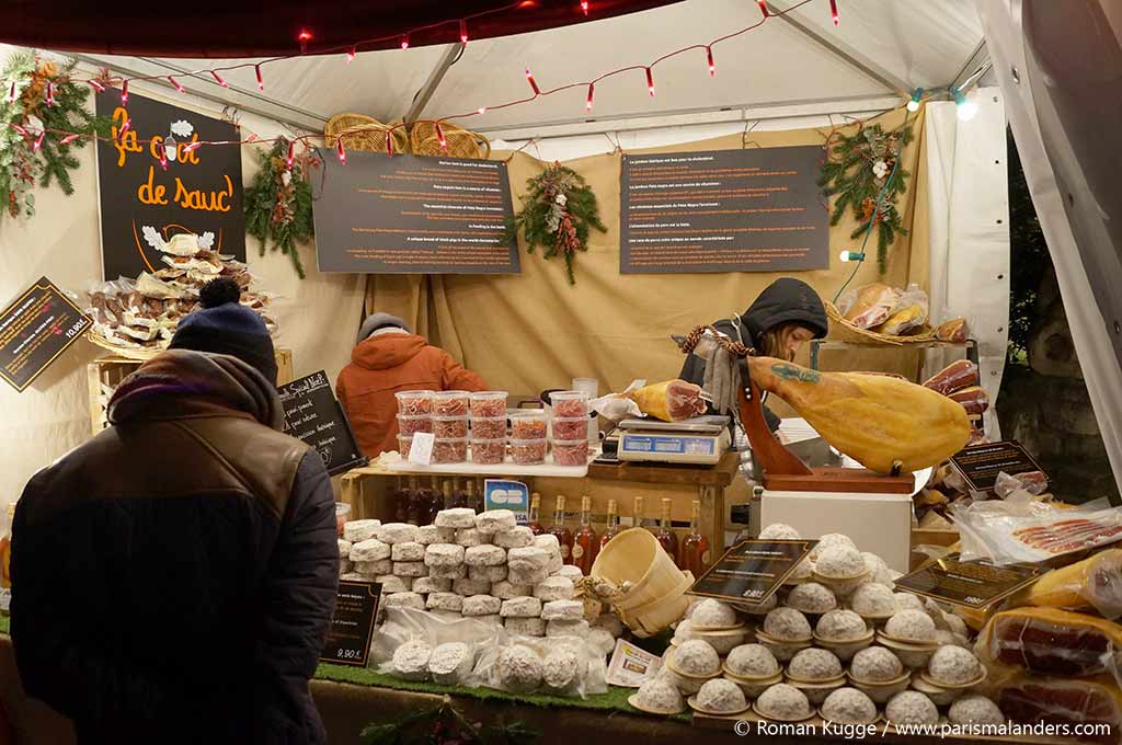 Weihnachtsmarkt Paris Notre-Dame